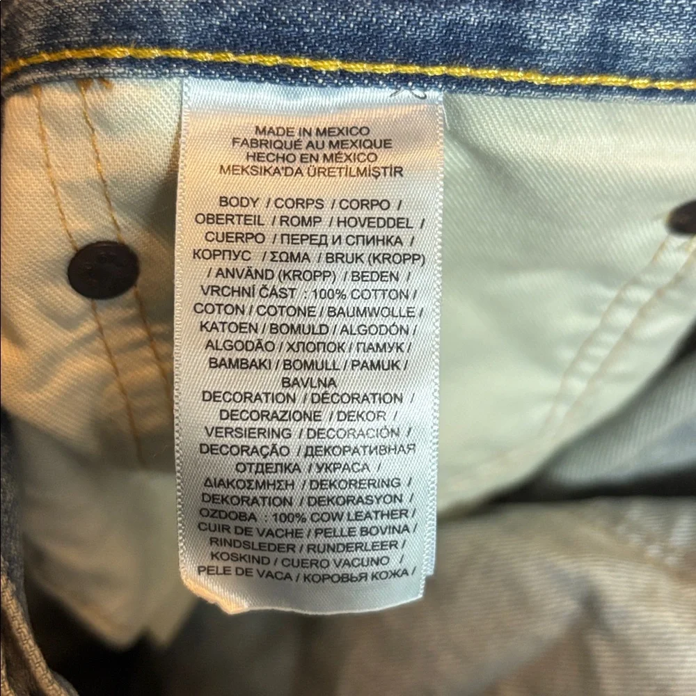POLO RALPH LAUREN | denim blue jeans Hampton relaxed straight 36/32